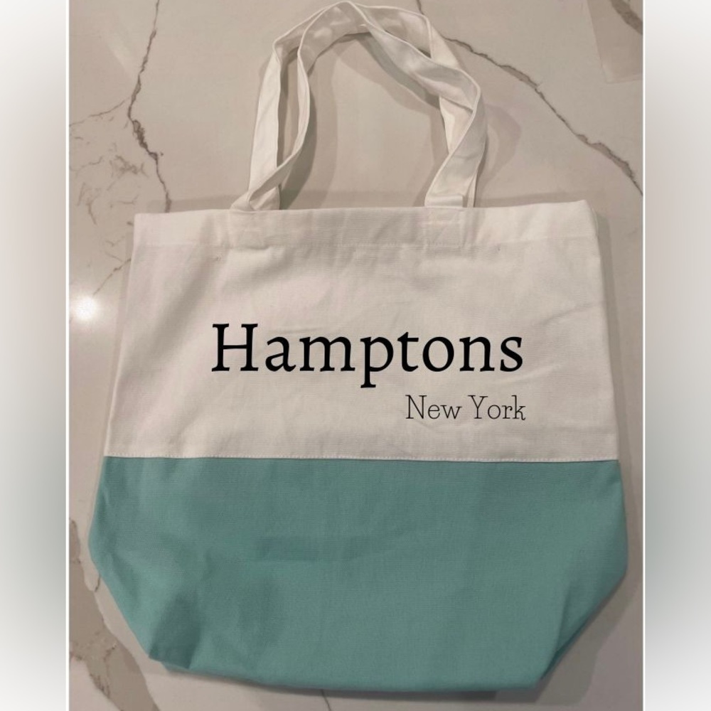 hamptons tote bag